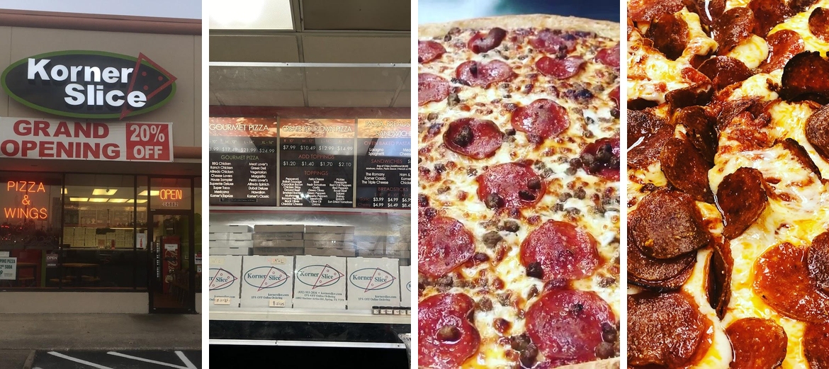 Korner Slice Menu