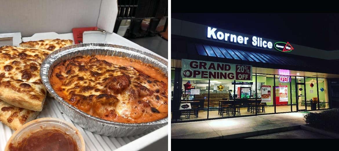 Korner Slice Menu